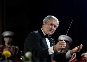 george-bush conducts